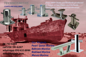 MARINA STAINLESS STEEL-CLEATS-BOAT BITTS SUPPLIERS-DUBAI