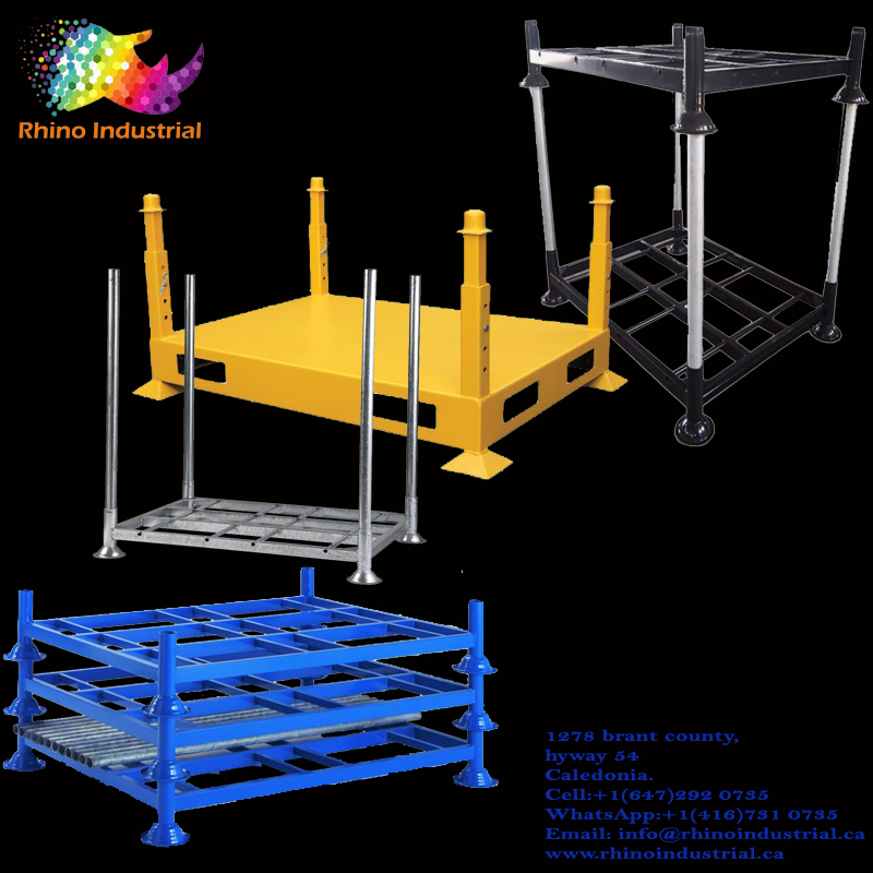 stackable steel PALLETS GALVANIZED RHINO RHINO INDUSTRIAL